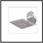 Trueliving_SOAP DISH_Metal Silver